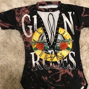 New Tie-Up Guns and Roses Tee